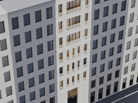 Modern building fasade 8 3D 모델