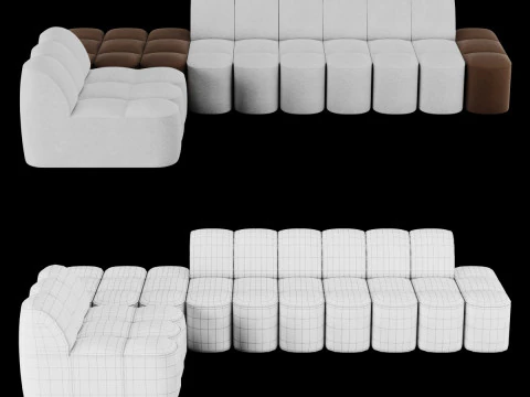 Array by Snohetta compozicione C 3D Model