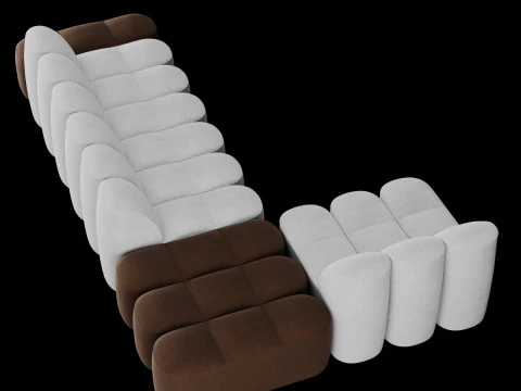 Array by Snohetta compozicione C 3D Model