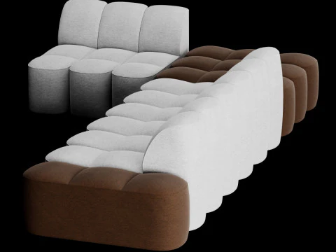 Array by Snohetta compozicione C 3D Model