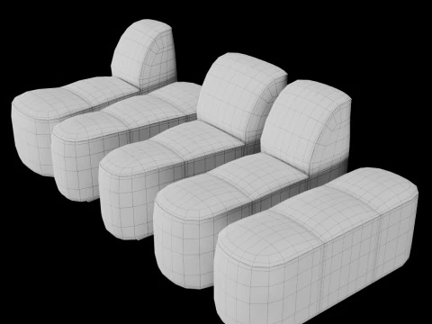 Array by Snohetta full set 3D Model
