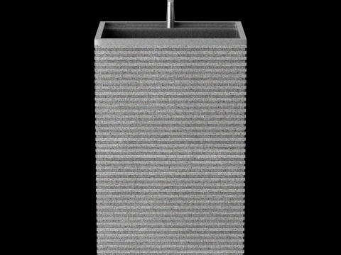 Modern stone sink 1 3D Model