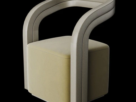 Modern armchair 1 3D Model