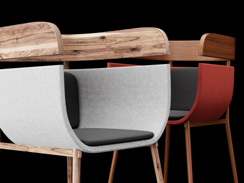 Modern chair Modelo 3D