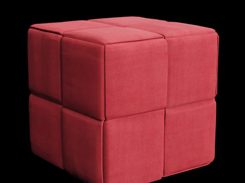 Modern pouf 3D Model