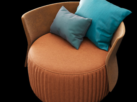Modern chair 3D मॉडल