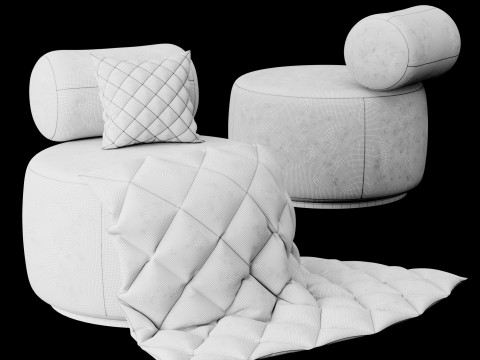 Modern chair 2 Modèle 3D