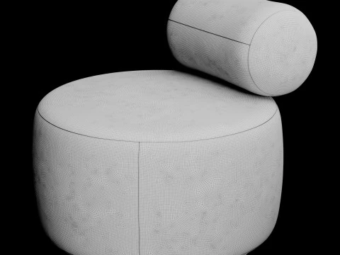 Modern chair 2 3D Model