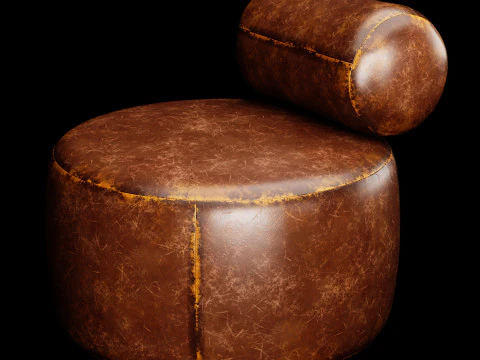 Modern chair 2 3D Model