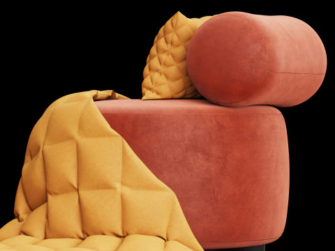Modern chair 2 3D Model