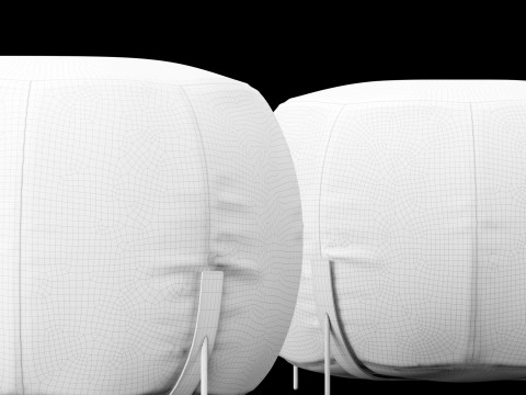 Pouf 5 Model 3D