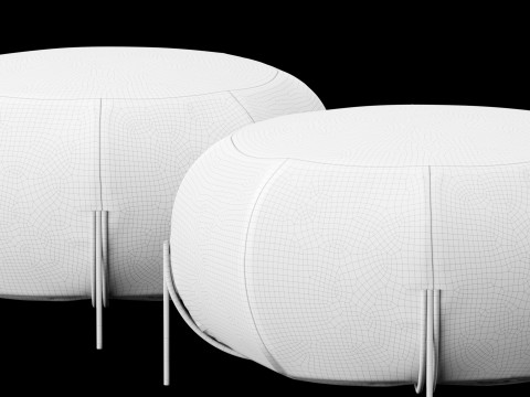 Pouf 6 3D Model