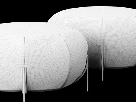 Pouf 6 3D Model