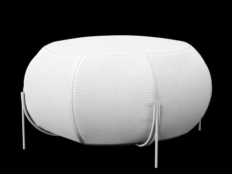 Pouf 6 3D Model