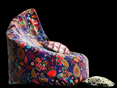Bag chair 3D 모델