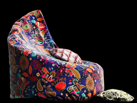 Bag chair 3D Model