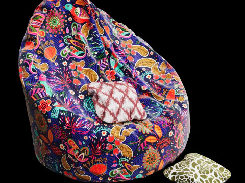 Bag chair 3D Model