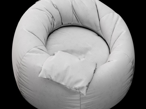 Bag chair 2 Model 3D