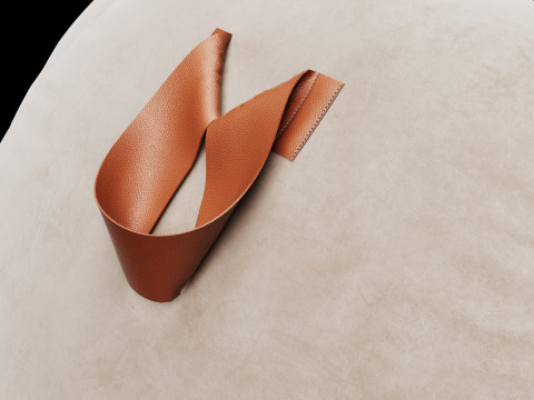 Bag chair 2 Model 3D
