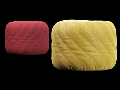 POuf 8 3D Model