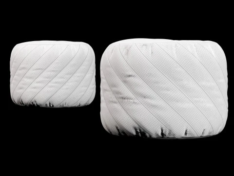 POuf 8 3D 模型
