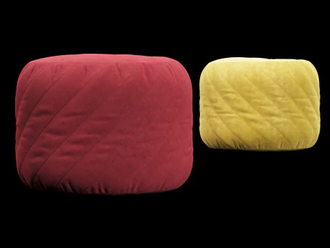 POuf 8 3D 模型