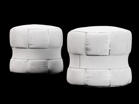 Пуф 7 3D Модель