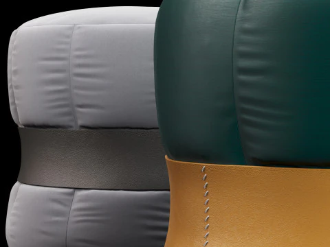 Пуф 7 3D Модель