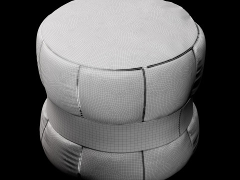 Pouf 7 3Dモデル