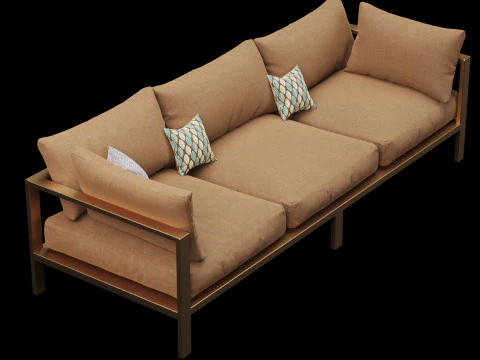 Sofa outdoor furniture 3D Model