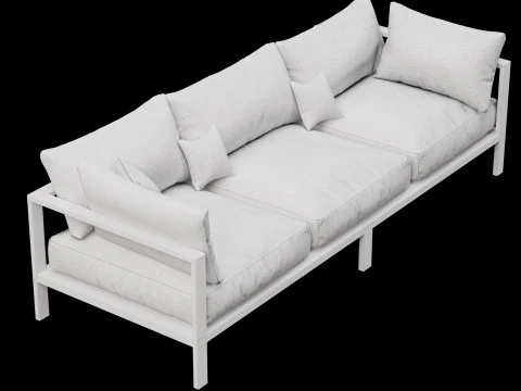 Sofa outdoor furniture 3D Model