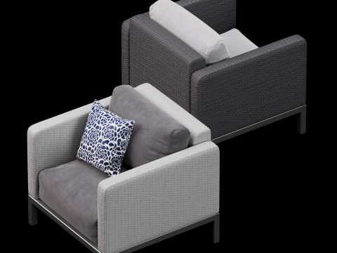 Outdoor chair 2 3D Model