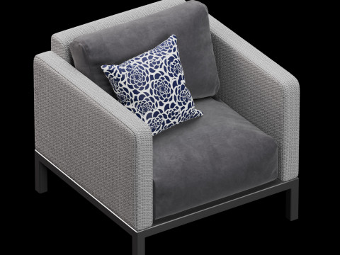 Outdoor chair 2 3D Model