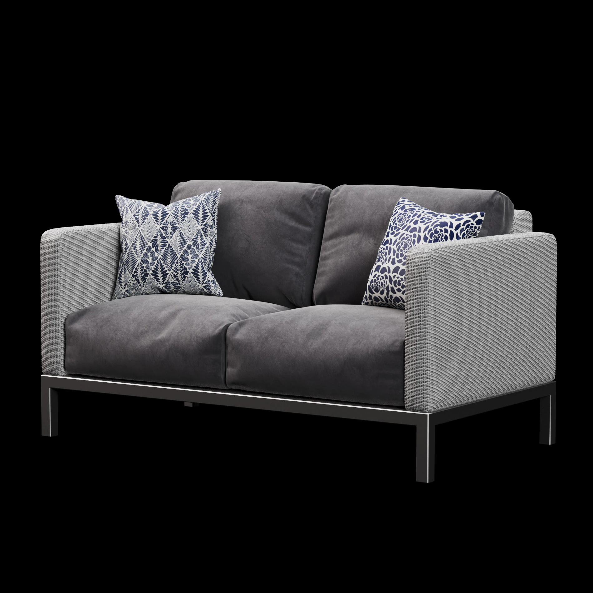 アウトドアソファ2 3Dモデル .c4d .max .obj .3ds .fbx .stl .blend 