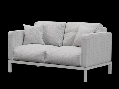 アウトドアソファ2 3Dモデル