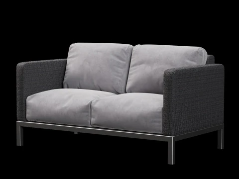 アウトドアソファ2 3Dモデル