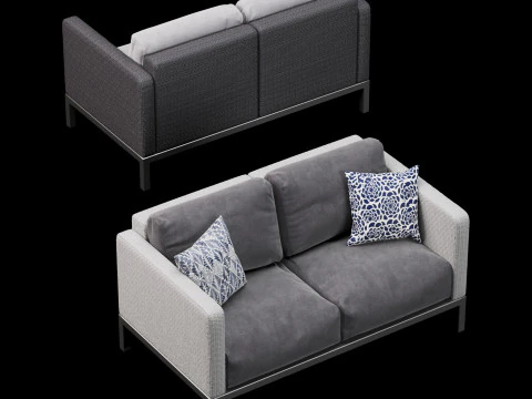 アウトドアソファ2 3Dモデル