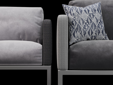 Outdoor sofa 2 3Dモデル