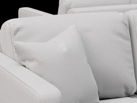 Outdoor sofa 2 3Dモデル