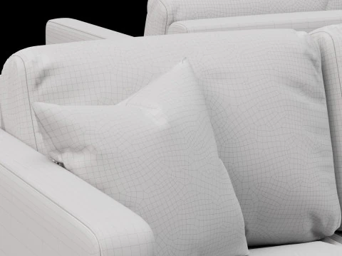 アウトドアソファ2 3Dモデル