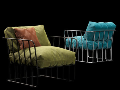 Outdoor chair 3 3Dモデル
