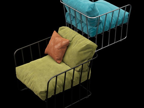 Outdoor chair 3 3Dモデル