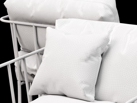 Outdoor chair 3 3Dモデル