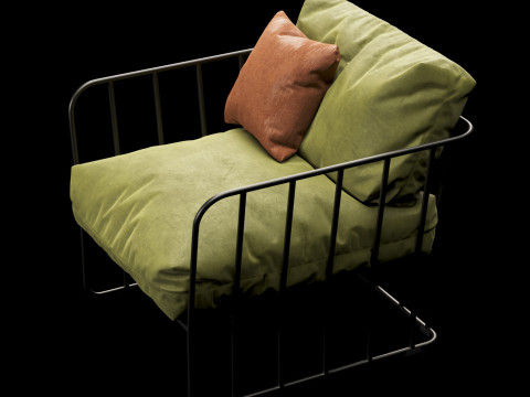 Outdoor chair 3 3Dモデル