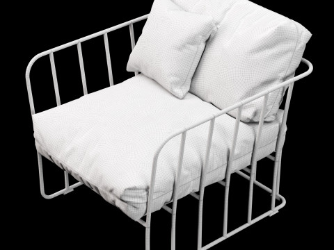 Outdoor chair 3 3Dモデル