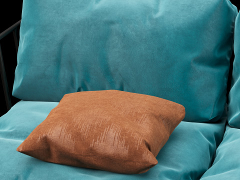 Outdoor sofa 3 Modello 3D