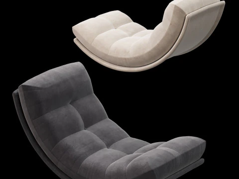 ラウンジチェア 3Dモデル