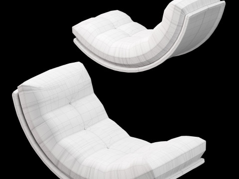 Lounge chair 3Dモデル