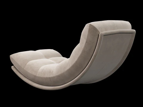 ラウンジチェア 3Dモデル