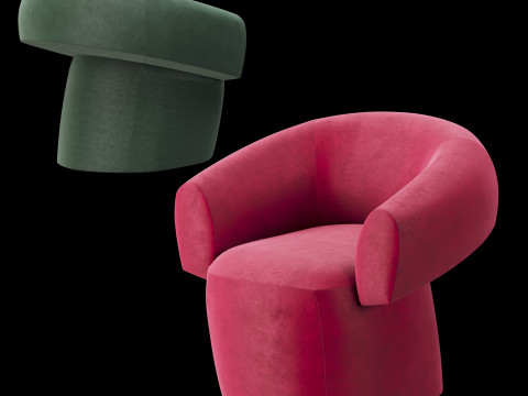 Lounge chair 2 3Dモデル